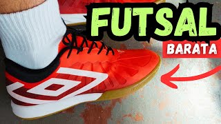 ONDE COMPRAR CHUTEIRA BOA E BARATA FUTSAL 2023⁉ UMBRO VELOCITA 6 CLUB COM AMORTECIMENTO DICAS PREÇO [upl. by Jeanelle446]