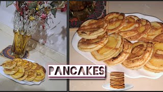 Les meilleurs Pancakes Recette rapide et facileالبانكيك بمذااق مختلف وبمكونات بسيطة [upl. by Bencion620]