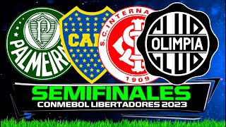 Semifinales Copa Libertadores 2023 🔥 Clasificados [upl. by Kronick]