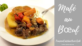 Recette de mafé au bœuf tousencuisineavecseb [upl. by Huey]