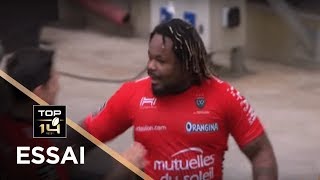 TOP 14  Essai Mathieu BASTAREAUD RCT  Toulon  Montpellier  J24  Saison 20172018 [upl. by Arriaes]