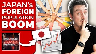 Japan’s Foreign Population Surges 330000 in a Year  AbroadinJapan 97 [upl. by Ahtelahs]