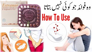 estranor tablets uses in urdu  estranor  how to use estranor tablet  progyluton uses in urdu [upl. by Solrak]