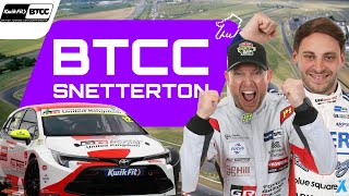 An INSANE Wet and Dry BTCC event in SNETTERTON [upl. by Blair]