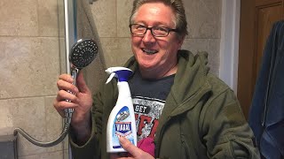 How to clean and descale your shower head hard water and calcium deposits etc [upl. by Voletta]