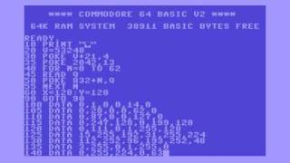 C64 Sprite with Basic [upl. by Ariom508]