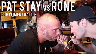 KOTD  Compliment Rap Battle  Pat Stay vs Rone Alternate Audio [upl. by Luoar]