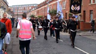 Tullycarnet Flute Band At Joe Bratty amp Raymie Elder Memorial Parade 2014 [upl. by Enawtna]