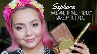 Sephora Haul and makeup Tutorial [upl. by Esylla]