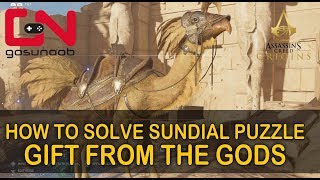 Assassins Creed Origins  What Time is It Trophy  Achievement Guide AC Origins Hidden Ones DLC [upl. by Ahsinrats]