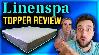 Linenspa 2 Inch Mattress Topper Review  MATTRESS TOPPERS COMPARED [upl. by Aitnahs]