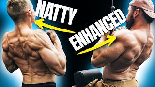 Natty Vs Enhanced Back Workout What’s the Difference [upl. by Aitnecserc]