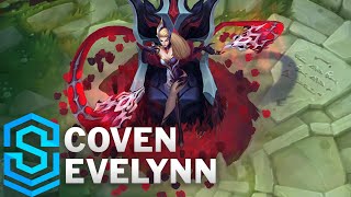 Coven Evelynn Skin Spotlight  PreRelease  League of Legends [upl. by Amatruda]