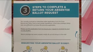 Absentee ballot request form duplicates causing confusion for some voters [upl. by Anivas]