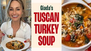 Indulge in the Heartwarming Flavors of Giadas Tuscan Turkey Soup [upl. by September]