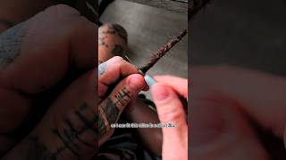 How to Make a Dreadlock with a Crochet Hook ONLY [upl. by Eenor]