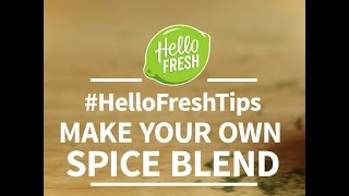 HelloFreshTips  How to make your own spice blend [upl. by Nally961]