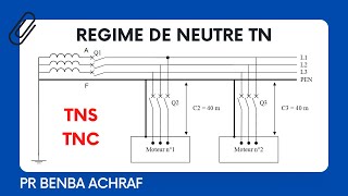 Régime de neutre TN  Schémas de Liaisons à la Terre SLT [upl. by Alpheus946]