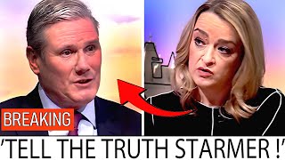 STUNNED Keir Starmer RUTHLESSLY DESTROYED By Interviewer As LIES Called Out In Wednesday Interview [upl. by Sublett]