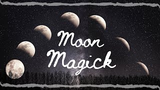 Moon Phase Magick  Correspondences in Witchcraft  Witchcraft 101 [upl. by Eatnohs482]