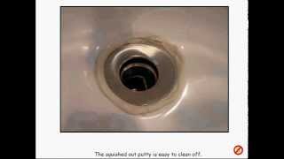 Bath Sink Drain Replacement [upl. by Adnomal]