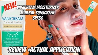 🔴New VaniCream Facial Moisturizer MINERAL SUNSCREEN SPF30 SKINCARE AT TARGET [upl. by Eniotna]