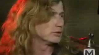 Dave Mustaine Hates Kirk Hammett [upl. by Lekkim]