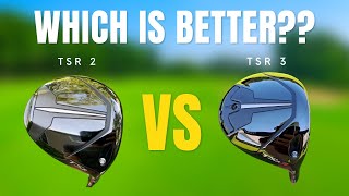 TSR 2 VS TSR3  Titleist 2023 Driver Review [upl. by Vanhook]