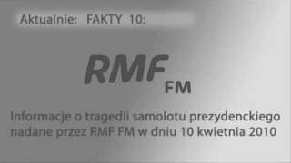 RMF FM  katastrofa samolotu prezydenckiego [upl. by Bloxberg225]