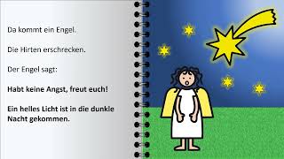 Weihnachtsgeschichte in Einfacher Sprache [upl. by Seuqram]