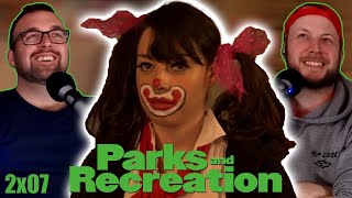 PARKS AND RECREATION 2x07 Reaction GREG PIKITIS [upl. by Leen]