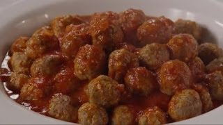 Saucy Mexican Meatballs Appetizer Recipe [upl. by Hardden]