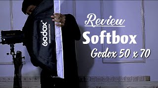 REVIEW quotGODOX SOFTBOX 50 x 70 [upl. by Freudberg677]