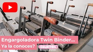 Engargoladora Twin Binder Ya la conoces [upl. by Aiclef]