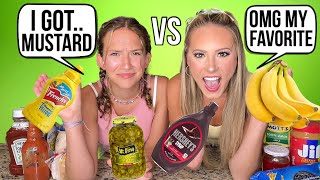 KAYLA VS KALLI EXTREME SMOOTHIE CHALLENGE 🤢😱 [upl. by Aioj505]