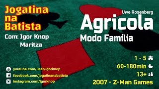 Agricola Família partida completa passo a passo e em português [upl. by Pierrette]