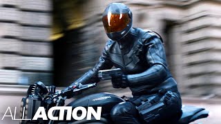 McLaren vs Cyborg Motorbike Chase  Fast and Furious Hobbs amp Shaw  All Action [upl. by Beniamino]