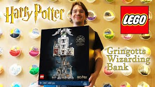 Nieuwe LEGO Exclusive 76417 Harry Potter Gringotts Wizarding Bank [upl. by Keeton566]