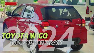 2024 Toyota Wigo G CVT 10 L FWD Hatchback indepth walkaround Exterior and Interior [upl. by Atirabrab600]