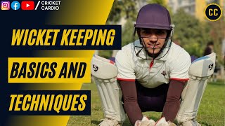 WICKET KEEPING BASICS AND TECHNIQUES  MS DHONI WICKET KEEPING TIPS [upl. by Thomasine]