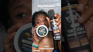 Wig Reinstall ft TheMORE Crazy 💕wigreinstall lacewiginstall wiginstall wiginstalltutorial [upl. by Santos]