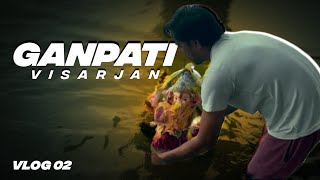 GANPATI VISARJAN 🥺  VLOG 02 [upl. by Cody8]