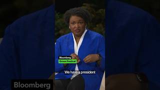 Stacey Abrams There Is ‘No Choice’ But to Reelect Joe Biden [upl. by Kcirde513]