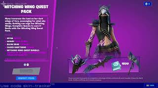 WITCHING WING QUEST PACK Bundle in Fortnite ITEMSHOP preview [upl. by Macur]