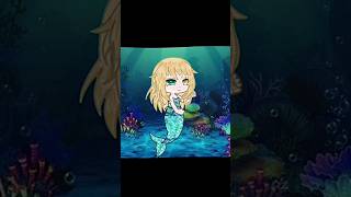 Sirène 🧜🏼‍♀️Gacha life 13  TRENDgachalifecapcut [upl. by Tonie668]