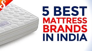 5 Best Mattress Brands in India [upl. by Eicarg]