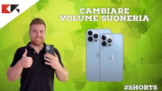 Cambiare volume suoneria iPhone ecco lerrore più comune [upl. by Yrovi]