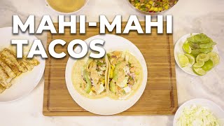 Mahi Mahi Fish Tacos  Step by Step Recipe [upl. by Michelle]