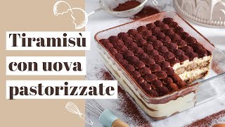 Tiramisù  Ricetta originale versione con savoiardi uova pastorizzate e panna [upl. by Goodson134]