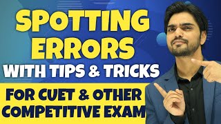 Error Detection And Correction  Spotting Errors  RulesConceptsEnglish  Error Detection In Hindi [upl. by Ambrogio]